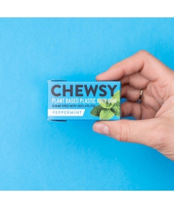 Веганська жувальна гумка без цукру Chewsy, Перцева М'ята
