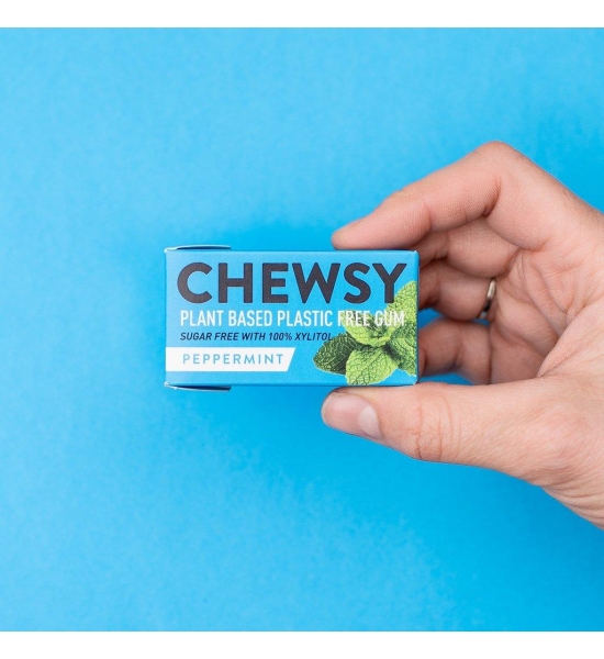 Веганська жувальна гумка без цукру Chewsy, Перцева М'ята