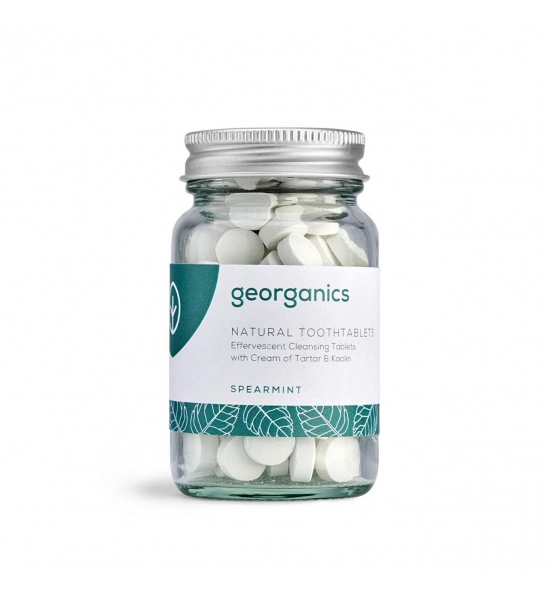 Таблетки для чищення зубів Georganics, Солодка М'ята