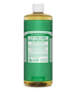 Рідке кастильське мило Dr. Bronner's, Almond