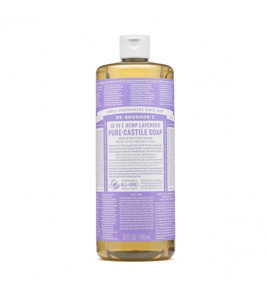 Рідке кастильське мило Dr. Bronner's, Lavender