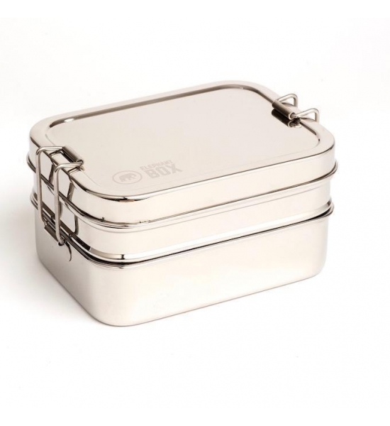 Сталевий ланч бокс Elephant Box на 3 секції, Three-in-One Snackbox