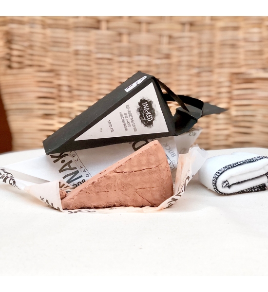 Грязевая маска с марокканскими красной глиной Buck Naked Soap Company