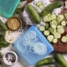 Силіконовий харчовий контейнер Stasher, sandwich bag 450 мл, колір Topaz