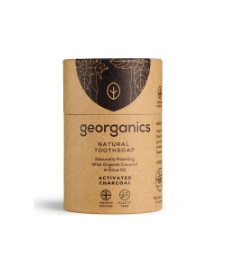 Угольное мыло для чистки зубов, отбеливающее Georganics, 60 мл