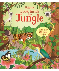 Книга з віконечками Look inside the jungle, Usborne