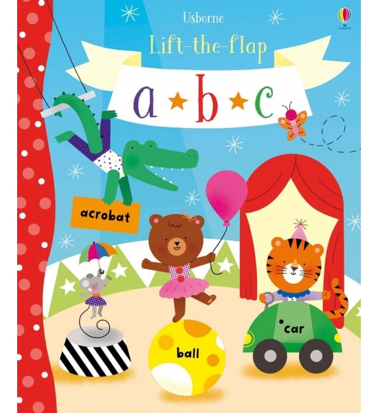 Книга з віконечками Lift-the-flap ABC, Usborne