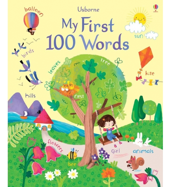 Книга My first 100 words, Usborne