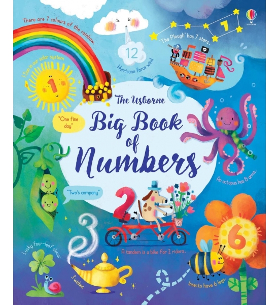 Книга Big Book of Numbers, Usborne