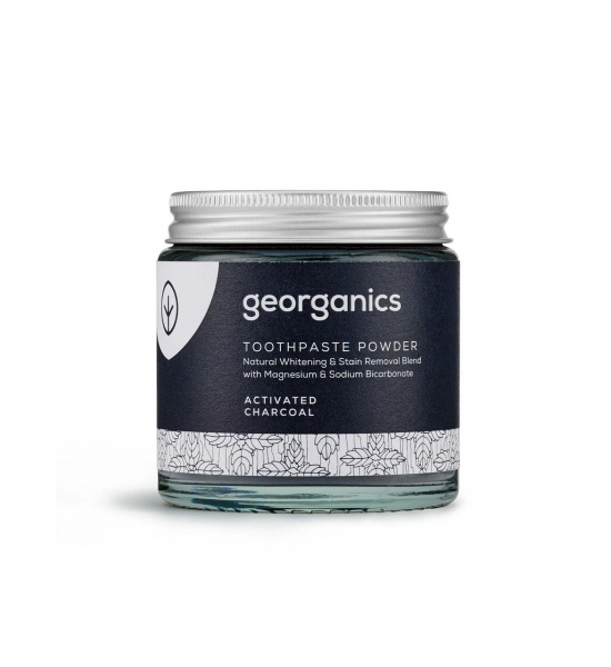 Зубной порошок с активированным углем Georganics