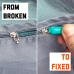 Полоска-биопластик Fixits, зеленая