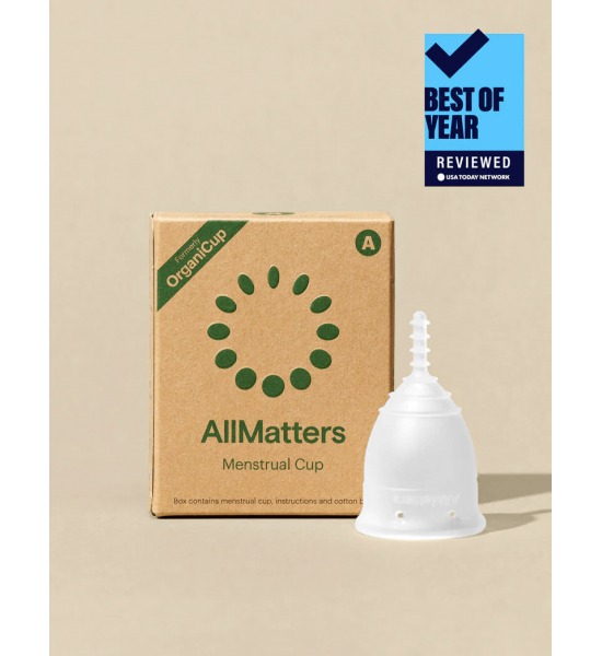 Менструальная силиконовая чаша Allmatters, размер А