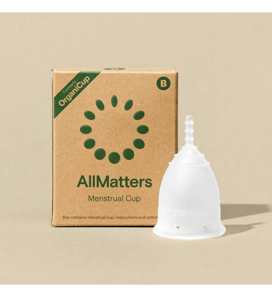 Менструальна силіконова чаша Allmatters, розмір В