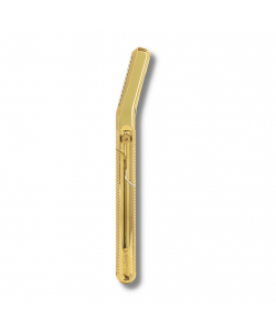 Дермапланер Leaf Shave, цвет Gold