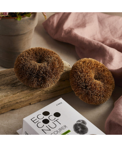 Кокосовые ежи для посуды, сантехники Ecococonut