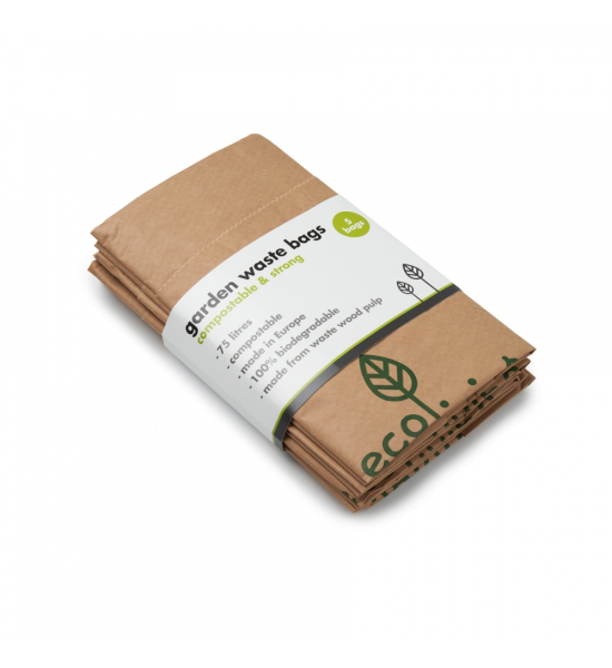 Биоразлагаемые мусорные пакеты Eco Living, 240 л