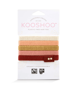 Экологические резинки для волос KOOSHOO, Ginger