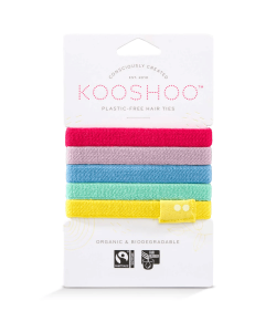 Экологические резинки для волос KOOSHOO, Rainbow