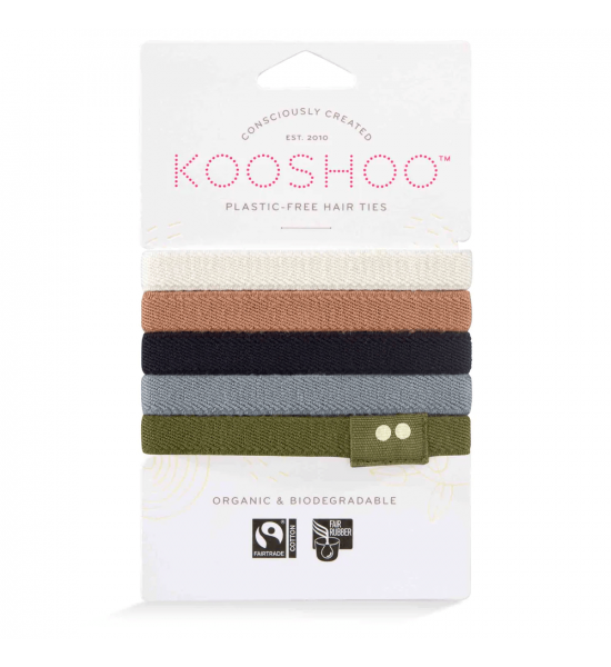Экологические резинки для волос KOOSHOO, Classics