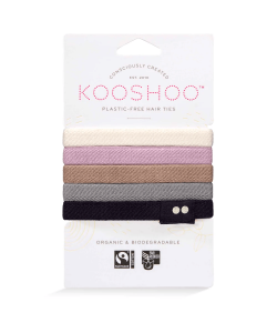 Экологические резинки для волос KOOSHOO, Silver