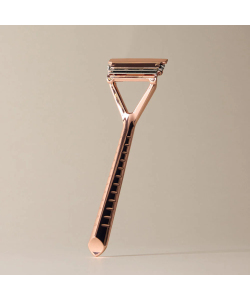 Многоразовая бритва с плавающей головкой Leaf Shave, цвет Rose Gold