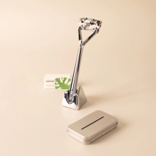 Набор для бритья Leaf Shave, Chrome
