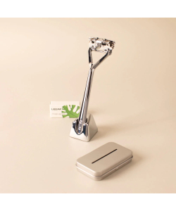 Набор для бритья Leaf Shave, Chrome