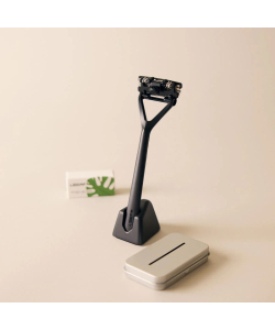 Набор для бритья Leaf Shave, Black