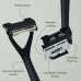 Многоразовая бритва Leaf Two с подвижной головкой, Leaf Shave, цвет Black