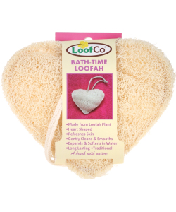 Мочалка люфа для душа Loof Co, сердце
