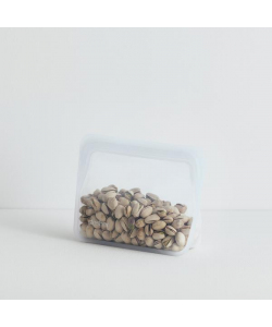 Силіконовий універсальний контейнер Stasher, stand-up mini bag 0,8 л, колір Clear