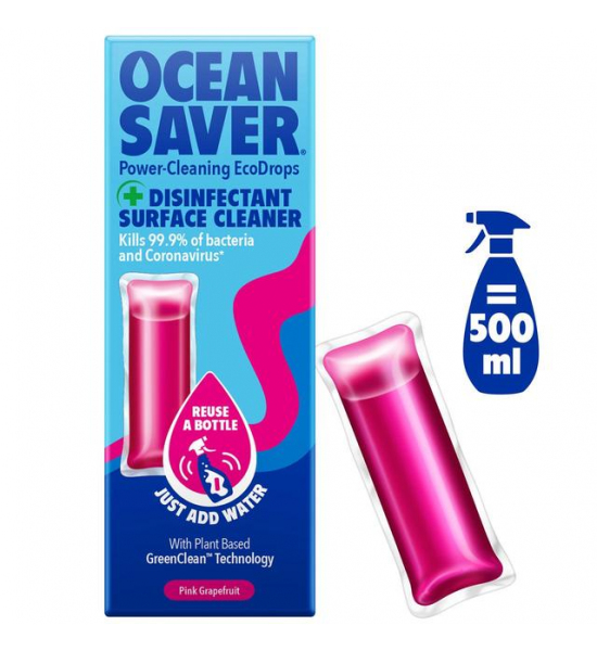 Капсула для дезінфекції поверхонь Рожевий Грейпфрут, Ocean Saver