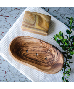 Мильниця з оливкового дерева Eco Living, велика