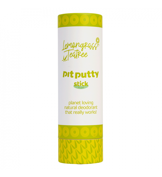 Натуральный дезодорант-стик Pit Putty, Лемонграсс и Лимон