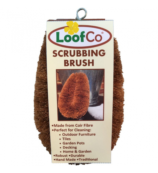 Большая кокосовая щетка для уборки Loof Co