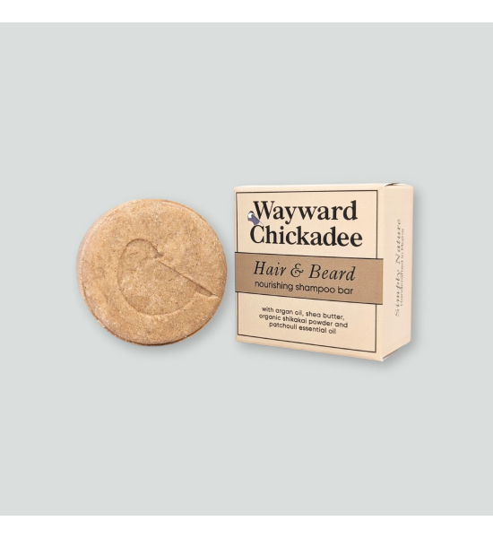 Твердий шампунь для бороди та волосся Wayward Chickadee