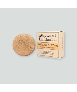 Твердий шампунь для зміцнення волосся Wayward Chickadee, Шикакай та Іланг