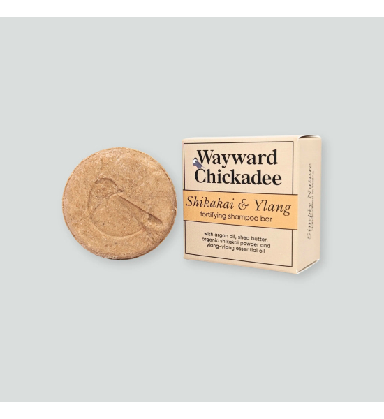 Твердий шампунь для зміцнення волосся Wayward Chickadee, Шикакай та Іланг
