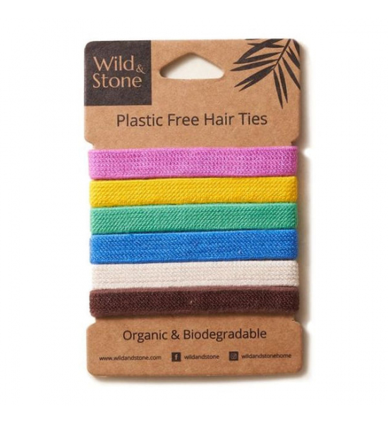 Экологические резинки для волос Wild & Stone